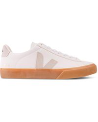 Veja - Men's Campo Chromefree Leather Trainers - Lyst
