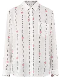 Rails - Charli Long Sleeve Button Down Shirt Stripe - Lyst