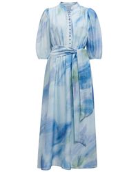 Forever New - Lorena Button Front Midi Dress - Lyst