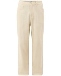 Only & Sons - Bob Cotton Linen Loose Trousers - Lyst