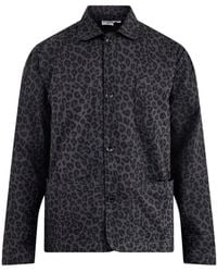 Service Works - Organic Leopard Easy Chef Shirt - Lyst