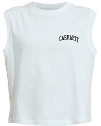 Carhartt - Women's University Script A-shirt - Lyst