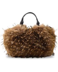 Gianni Chiarini - Dua And Faux-Fur Tote Bag - Lyst