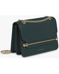 Strathberry - East West Shoulder Bag With Leather - Lyst