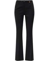 Versace - Women's Informal Pant Stretch Wool Fabric - Lyst