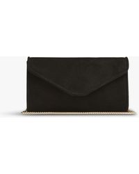 LK Bennett - Women's Dominica Suede Clutch Bag - Lyst