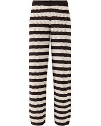 Pretty Lavish - Venezia Stripe Slim Leg Trousers - Lyst