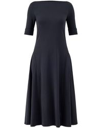 Ralph Lauren - Munzie Elbow Sleeve Day Dress - Lyst