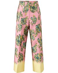 ALÉMAIS - Faye Tailored Trousers, Polyester - Lyst