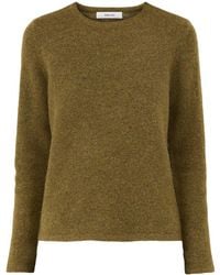 SELECTED - Lulu Alpaca Blend Crew Neck Jumper - Lyst