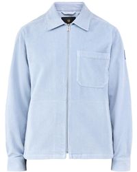 Belstaff - Valve Cord Zip Overshirt - Lyst