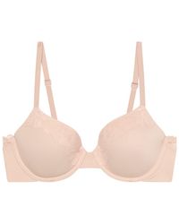 Calvin Klein - Perfectly Fit Lace Lightly Lined Bra - Lyst
