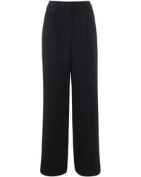 Whistles - Crepe Side Stripe Trouser, Wood/Metal - Lyst