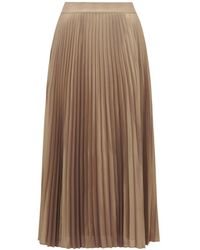 Forever New - Women's Estella Metallic Pleated Maxi Skirt - Lyst