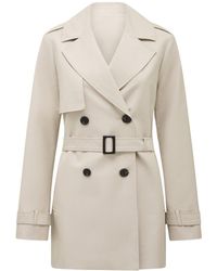 Forever New - Rhea Water Resistant Mid Length Trench Coat - Lyst