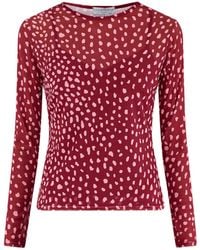 Never Fully Dressed - Deer Mesh Long Sleeve Top - Lyst