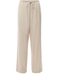 Pretty Lavish - Nessa Drawstring Trouser Cream - Lyst