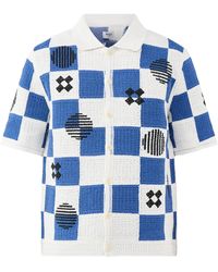 Wax London - Porto Crochet Shirt Ecru - Lyst