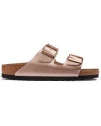 Birkenstock - Arizona Synthetic Sandals Rose - Lyst