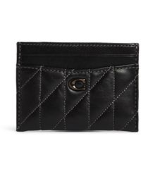 COACH - Women's Quilted Card Case - Lyst