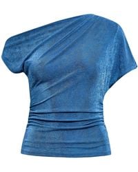 Forever New - Maia Asymmetrical One Shoulder Top - Lyst