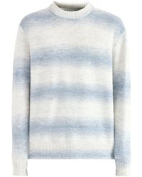 SELECTED - Space Dyed Crew Neck Knit - Lyst