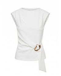 Forever New - Serena Hardware Detail Blouse - Lyst