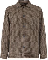 Jack & Jones - Ollie Houndstooth Overshirt - Lyst