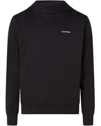 Calvin Klein - Blended Interlock Hoodie - Lyst