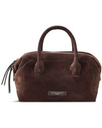 Gianni Chiarini - Gemma Small Suede Bowling Bag - Lyst