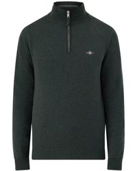 GANT - Superfine Half-Zip Jumper - Lyst