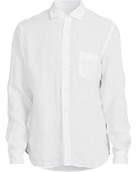 Hartford - Men's Paul Pat Linen Shirt - Lyst