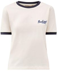 Barbour - Madeline Striped T-Shirt Ecru Multi - Lyst