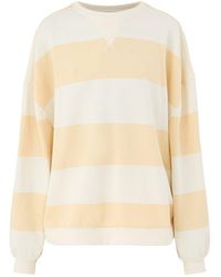 Free People - Classic Stripe Crew Sweatshirt – - Lyst