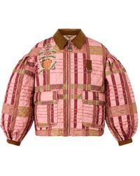 Barbour - X Farm Rio Ana-Clara Quilt Jacket - Lyst