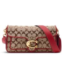 COACH - Soft Tabby Shoulder Bag 26 Poppy Signature - Lyst