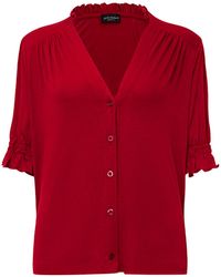 James Lakeland - V-Neck Jersey Blouse - Lyst