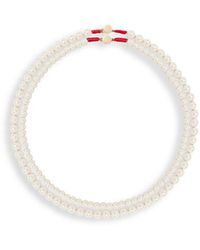 Roxanne Assoulin - Women's Princess Pearls Necklace Set Of 2 - Lyst