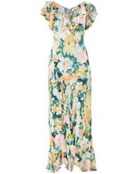 RIXO London - Meadow Dress Multi - Lyst