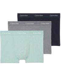 Calvin Klein - Icon Stretch Relaxed Trunks 3-Pack - Lyst