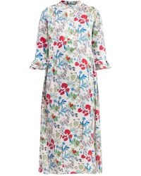 Dea Kudibal - Rosanna Ruffle Maxi Shirt Dress Multi - Lyst