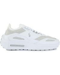 Polo Ralph Lauren - Boerum Lace Suede Trainers - Lyst