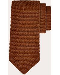 Ferragamo - Silk And Cashmere Tie - Lyst