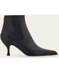 Ferragamo - Pointed Ankle Boot - Lyst