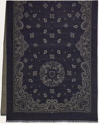 Ferragamo - Arabesque Print Stole - Lyst