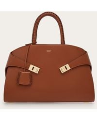 Ferragamo - Hug Handbag (L) - Lyst