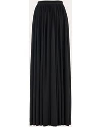 Ferragamo - Longline Draped Skirt - Lyst