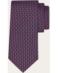 Ferragamo - Good Luck Print Silk Tie - Lyst