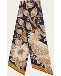 Ferragamo - Parrots Print Bandeau - Lyst