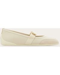 Ferragamo - Sporty Ballet Flat - Lyst
